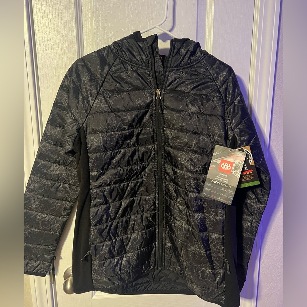 686 womens puff thermal jacket